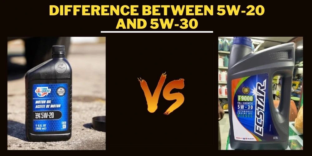 Difference between 5w-20 and 5w-30