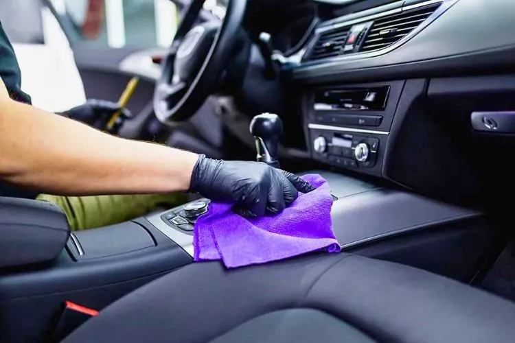 What cleaning products can I use on the interior of my car