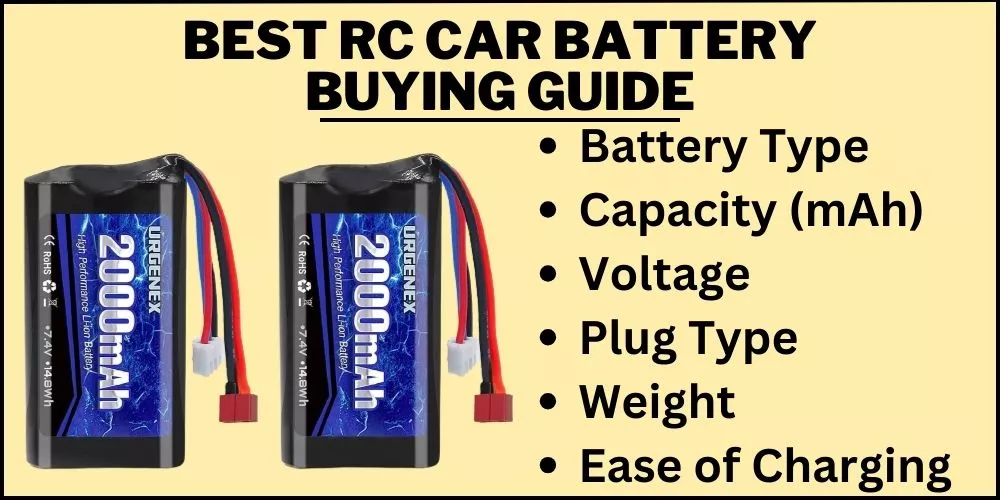 Best RC Car Battery Buying Guide