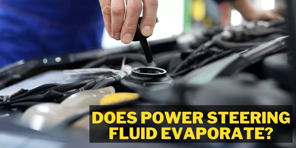 Does power steering fluid evaporate