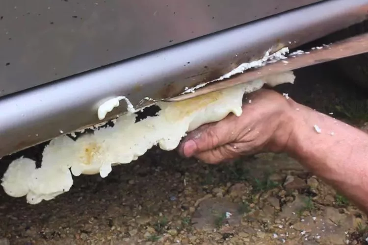 How to fix rusted rocker panels cheap