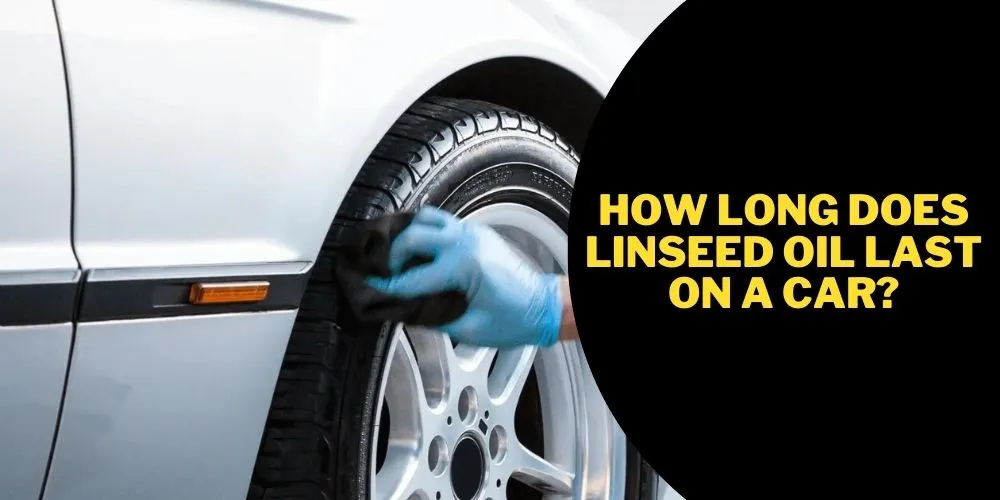 How long does linseed oil last on a car